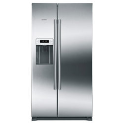 Siemens KA90IVI20G American Style Fridge Freezer, A+ Energy Rating, Stainless Steel